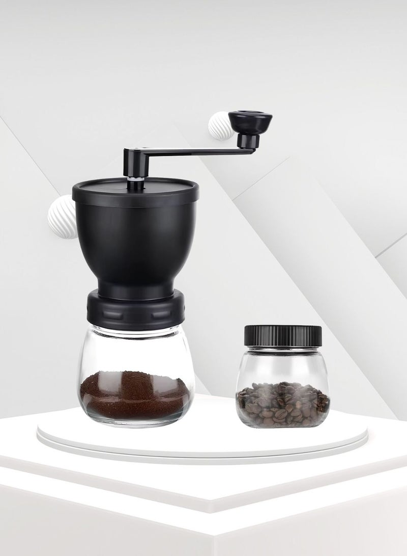 DOPPİO MANUAL Coffee Grinder Hand Bean Coffee Grinder Mill wit