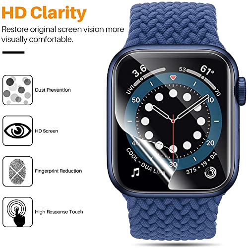 FCS 3 Pcs. | Smartwatch Screen Guard for Fastrack Limitless FS1 Pro 1.96" Screen Protector | TPU Membrane Ultrathin 0.125mm Flexible Screen Guard (Pack of 3) - Image 2
