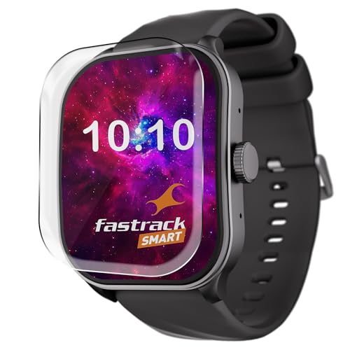 FCS 3 Pcs. | Smartwatch Screen Guard for Fastrack Limitless FS1 Pro 1.96" Screen Protector | TPU Membrane Ultrathin 0.125mm Flexible Screen Guard (Pack of 3) - Image 1