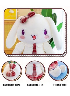 ZCM-HAPPY Little White Rabbit Doll Plush Toy Chemical Free Antibacterial Cute Soft 50cm  - Image 3