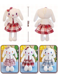 ZCM-HAPPY Little White Rabbit Doll Plush Toy Chemical Free Antibacterial Cute Soft 50cm  - Image 4
