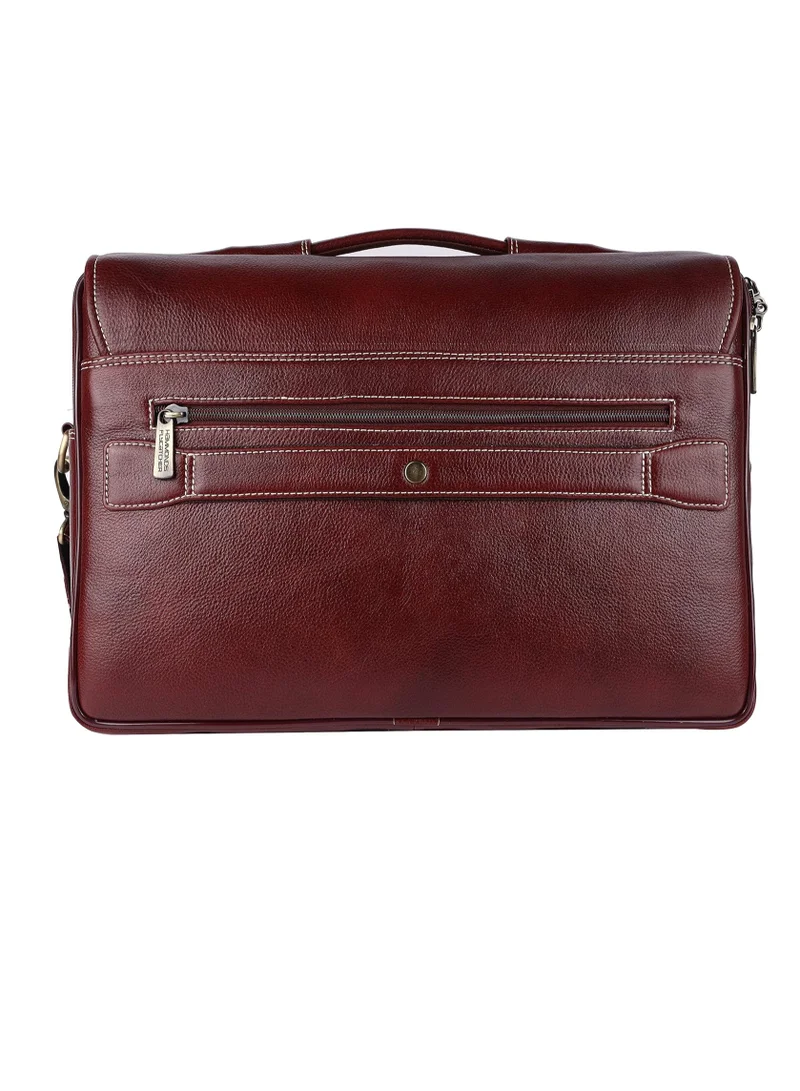 Hammonds Flycatcher  Leather Laptop Messenger Bag | 15.6 inch Laptop | Brown | LB224_BR | 5L9H  | Best Price UAE