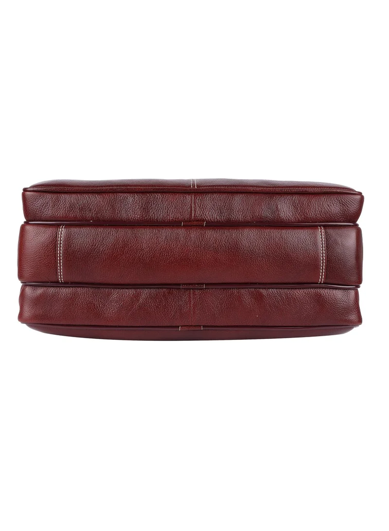 Hammonds Flycatcher  Leather Laptop Messenger Bag | 15.6 inch Laptop | Brown | LB224_BR | 5L9H  | Best Price UAE