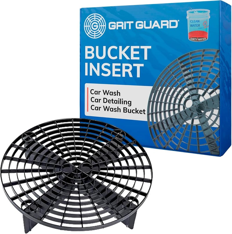 Grit Guard حاجز الحبيبات - الإدخال (أسود) - يناسب دلو بقطر 12 بوصة - Image 1