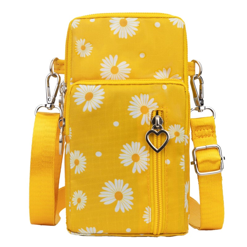JANKS Small Crossbody Bags for Women Mini Cell Phone Purses with Crossbody Strap Phone Wallet Shoulder Bag Nylon Arm Bag - Image 1