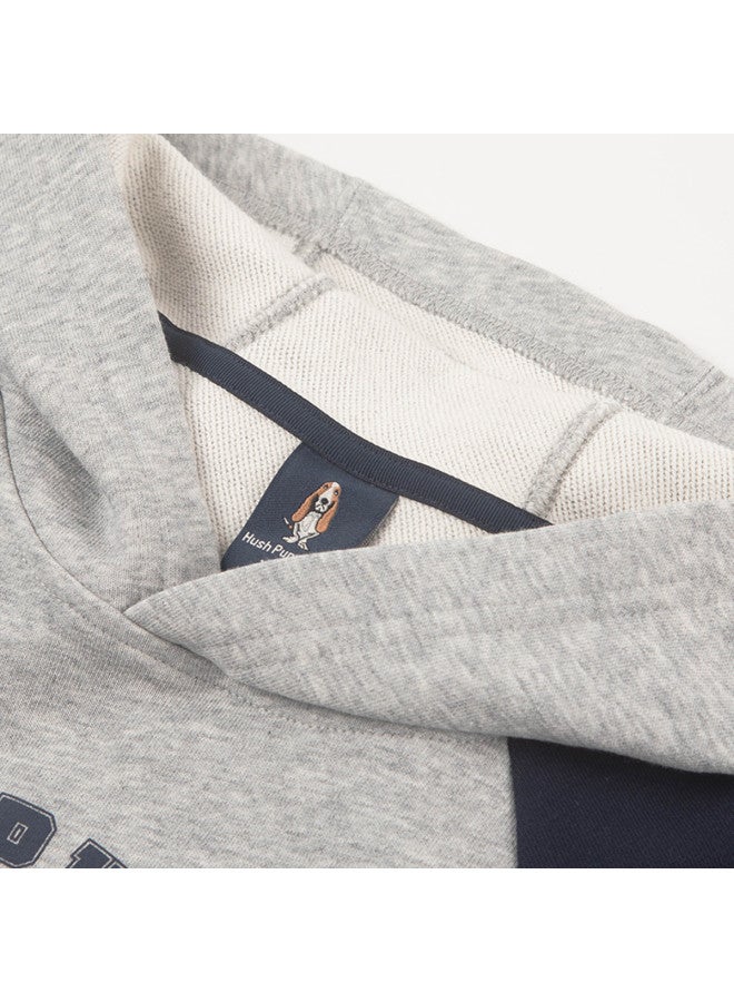 Hush Puppies Neutral Style Men's, Women's, And Children's Winter And Summer Set, Collegiate Style Sportswear Set, Long-sleeved Sweatshirt + Pants Two-piece Set - Image 4