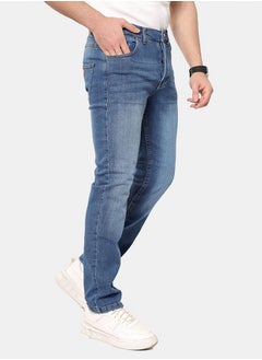 WHITE RABBIT Slim Fit Heather Dark Blue Jeans  - Image 4