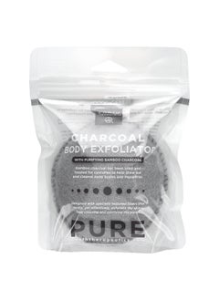 Earth Therapeutics Earth Therapeutics, Pure, Charcoal Body Exfoliator With Purifying Bamboo Charcoal, 1 Exfoliator  - Image 1