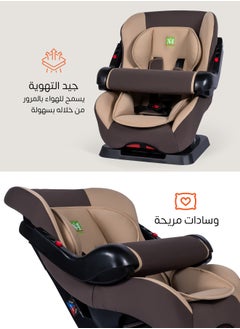 MAAS A Car Seat For Newborns Up To 6 Years Old With Forward And Backward Facing Positions And a Safety Belt. The seat is Aasy To remove And Install, Padded, Soft And Comfortable For The Child To Sit.  - Image 2