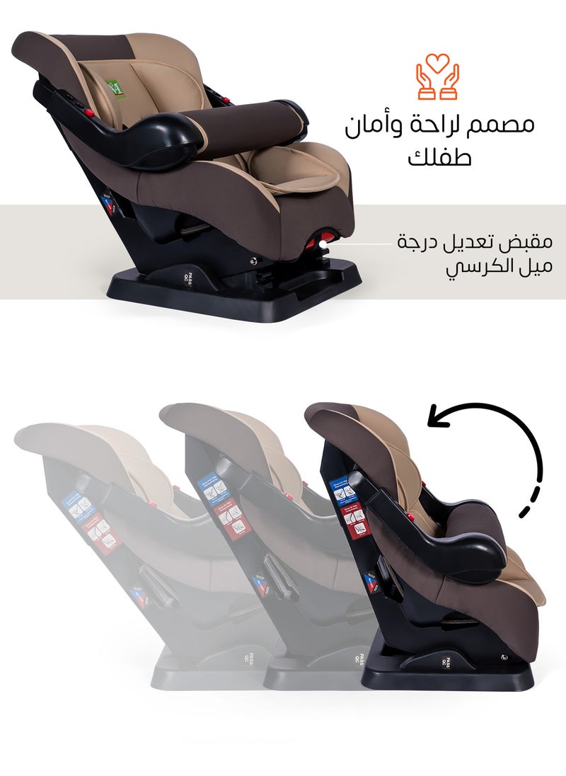MAAS - A Car Seat For Newborns Up To 6 Years Old With Forward And Backward Facing Positions And a Safety Belt. The seat is Aasy To remove And Install, Padded, Soft And Comfortable For The Child To Sit. - Image 1