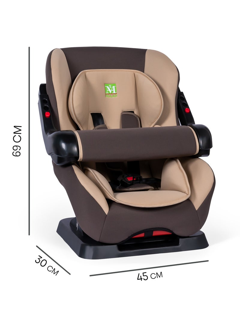 MAAS - A Car Seat For Newborns Up To 6 Years Old With Forward And Backward Facing Positions And a Safety Belt. The seat is Aasy To remove And Install, Padded, Soft And Comfortable For The Child To Sit. - Image 1