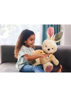 Toto Toys Cute Rabbt With Long Ears Plush Toy Brown Color Size 65 cm  - Image 4
