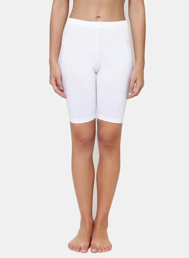 Leading Lady Leading Lady Pack of 2 - Solid Cotton Blend Shorts