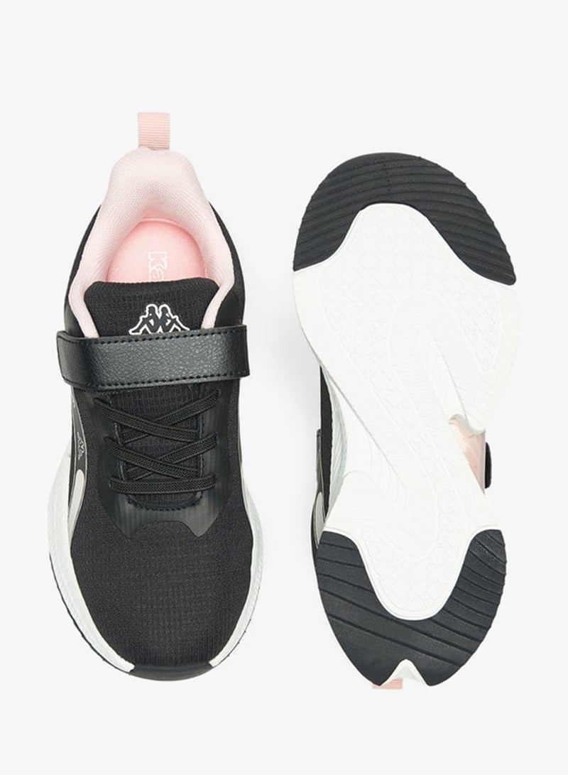 كابا حذاء مشي للبنات بطبعة شعار مع إغلاق بخطاف وحلقة - Image 4