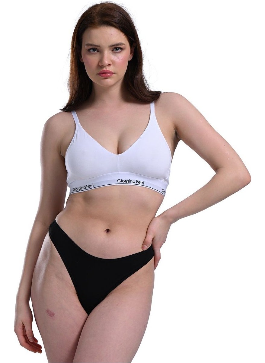 Giorgina Ferri - Lycra 6-Pack Premium Daily Use Thong Panties Maya G-005 B - Image 1
