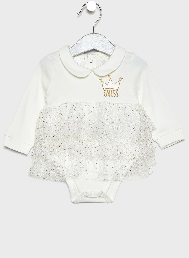 GUESS Infant Layered Mesh Bodysuit + Legging Set