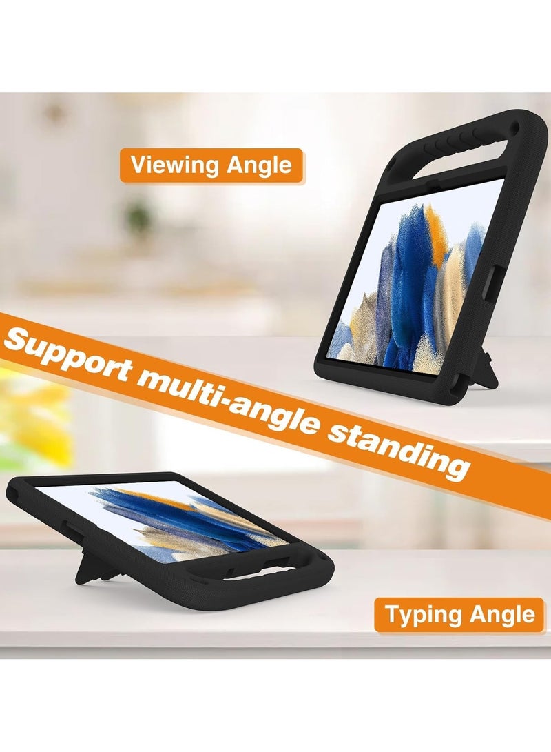 Case Compatible with Samsung Galaxy Tab A9 8.7in (2023) SM-X210/216B Kids Case, Lightweight EVA Kid Friendly Shockproof Protective Case, Handle Stand Heavy Duty Tablet Cover (Black) - Image 3