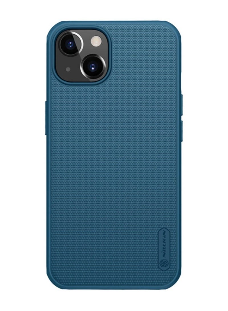 Nillkin Super Frosted Shield  Pro Hard Back Cover Case for iPhone 13 - Blue - Image 1