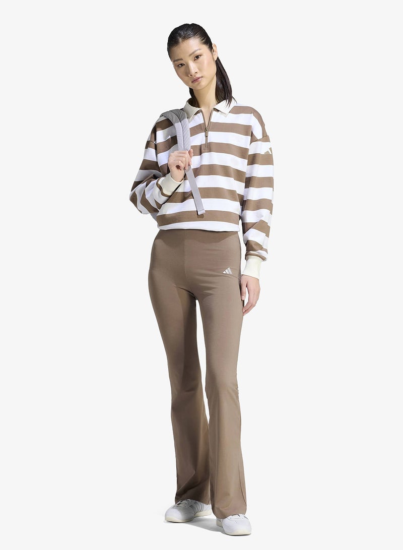 Adidas Essential Small Logo Flared Leggings - Image 5