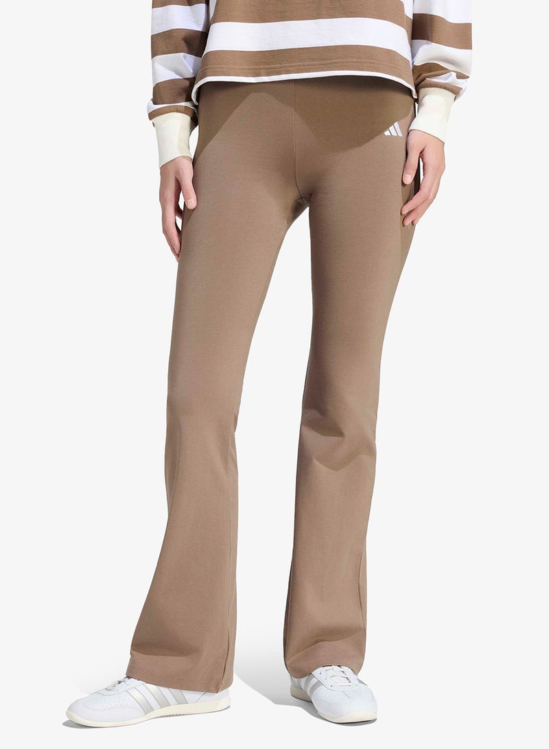 Adidas Essential Small Logo Flared Leggings - Image 1