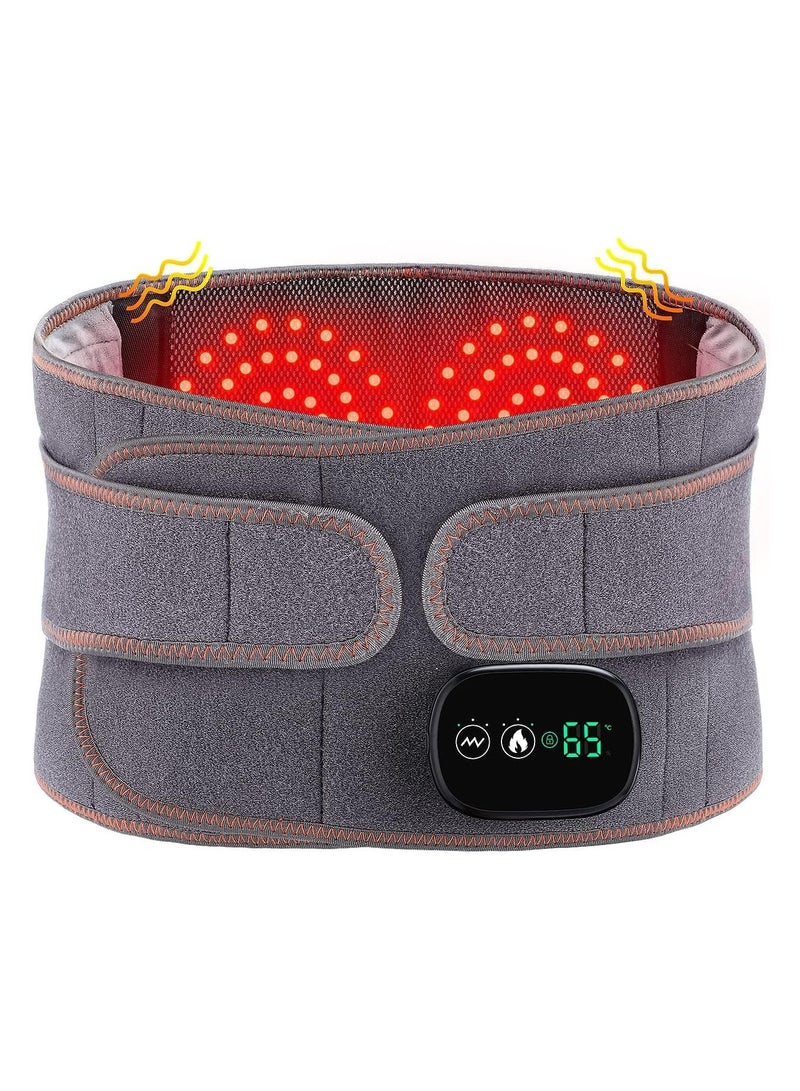 Generic Electric lumbar heating pad, cordless heated backpack abdominal warmth lumbar support with 3 quick heat massage modes - Image 1