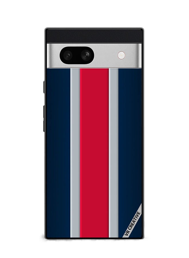 VR CREATIVE Protective Case Cover For Google Pixel 7a Freier Market Color Palette Design Multicolour - Image 1