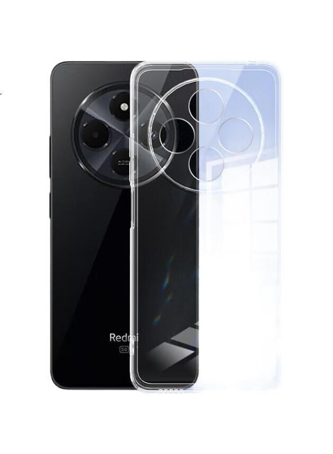 Kmaxai غطاء هاتف لـ Xiaomi Redmi 14c، غطاء واقي فائق الرقة، حماية كاملة للعدسة، مقاوم للصدمات، مقاوم للخدوش، قشرة ناعمة من TPU بلورية شفافة، شفاف - Image 3