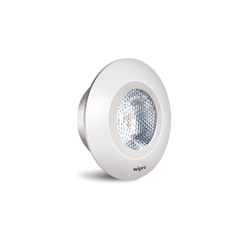 wipro Garnet 2W LED Integrated Spotlight Warm White 2700K Compact Design Ceiling Spot light for Cabinets Wardrobes Cutout 33mmPack of 12 - Image 3