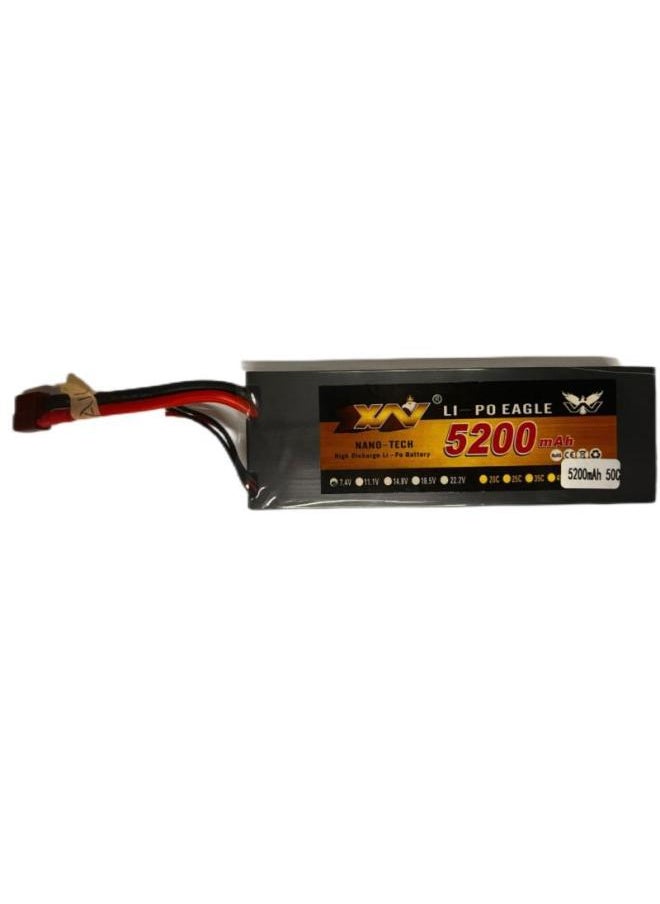 Generic Hengguan Simulation Car Original Battery 1500-3000-4500-5200-7000 MA Upgrade Battery Accessories-Color:7.4V 1500 MA Hard Shell T Head  - Image 3