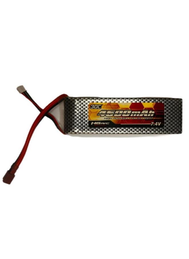 Generic Hengguan Simulation Car Original Battery 1500-3000-4500-5200-7000 MA Upgrade Battery Accessories-Color:7.4V 1500 MA Hard Shell T Head  - Image 4