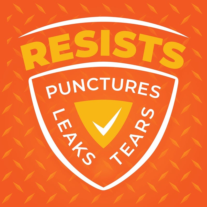 Hefty Strong Extra Large Trash Bags, Black, 33 Gallon, 48 Count - Image 2