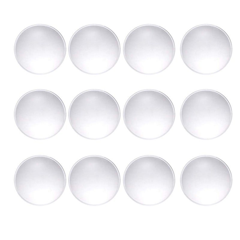 Hemobllo Optical 3D Lens for Magnifier - 20 Pcs 42mm Diameter Double Convex Lenses 68mm Focal Lengths Biconvex Lens Magnifying Glass Lens Optical Plastic Lens - Image 1