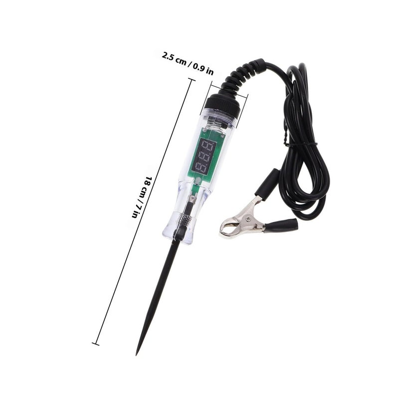 12 Volt 24 Volt Automotive Circuit Tester Pen Digital Voltage Display For Car Truck Electrical Wire Repair Diagnostics - Image 3