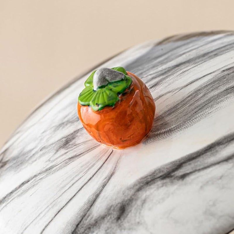 Large Ashtray With Lid Creative Fruit Design Multifunctional For Living Room Office Patio Color A - Image 4