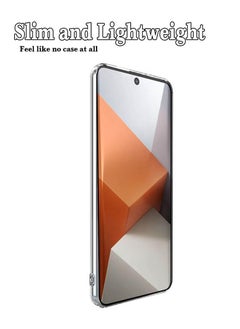 Generic Case for Redmi Note 13 Pro Plus 5G Clear Cover Transparent Soft Flexible TPU Slim Protection Case Lightweight Cover compatible for Redmi Note 13 Pro Plus 5G  - Image 3