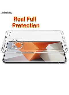Generic Case for Redmi Note 13 Pro Plus 5G Clear Cover Transparent Soft Flexible TPU Slim Protection Case Lightweight Cover compatible for Redmi Note 13 Pro Plus 5G  - Image 4