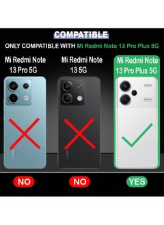Generic Case for Redmi Note 13 Pro Plus 5G Clear Cover Transparent Soft Flexible TPU Slim Protection Case Lightweight Cover compatible for Redmi Note 13 Pro Plus 5G  - Image 2