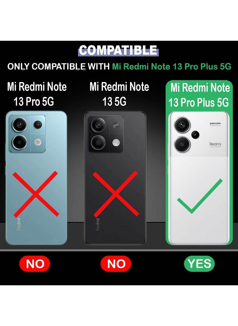 Generic - Case for Redmi Note 13 Pro Plus 5G Clear Cover Transparent Soft Flexible TPU Slim Protection Case Lightweight Cover compatible for Redmi Note 13 Pro Plus 5G - Image 1