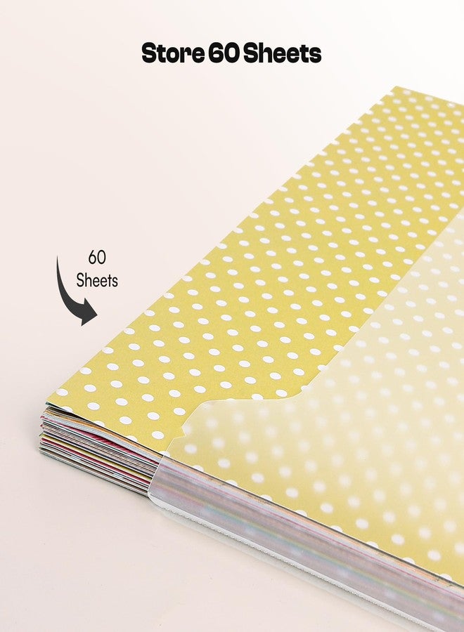 كايدو منظم ورق كايدو مكون من 12 قطعة، لتخزين الورق بحجم 8.5 × 11 بوصة، مجلدات بلاستيكية مع 18 قطعة من علامات الفهرسة اللاصقة، منظم لحمل الطابعة والصور والورق المقوى ومستلزمات سكرابوكينغ - Image 3