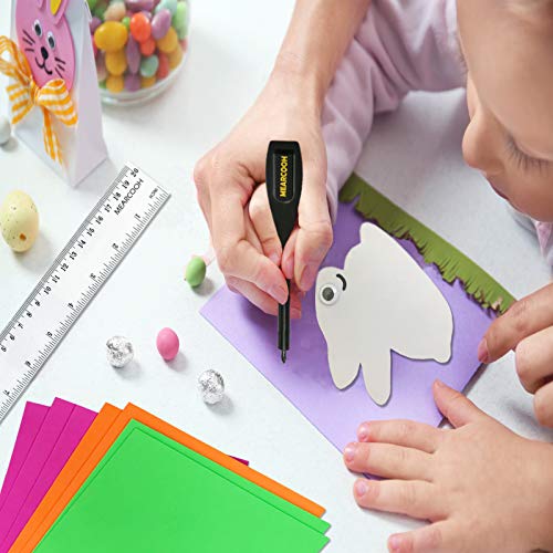 MEARCOOH 84PACK Foam Craft Sheets 8.5x5.5 inch Eva Color Bulk Foam Paper Set for Kids Classroom Art Craft Projects DIY Handcraft by MEARCOOH - Image 4