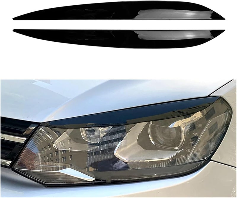Vuzmode Car Headlight Eyelid Trim Cover for VW Touareg - Image 5