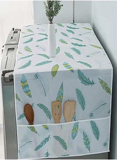 Bukela Refrigerator Dust Cover, Waterproof Cover with Side Storage Bag, Universal Cover Cloth, Suitable for Home and Kitchen, Multi-purpose Top Cover (24.4"*70.8")  - Image 5