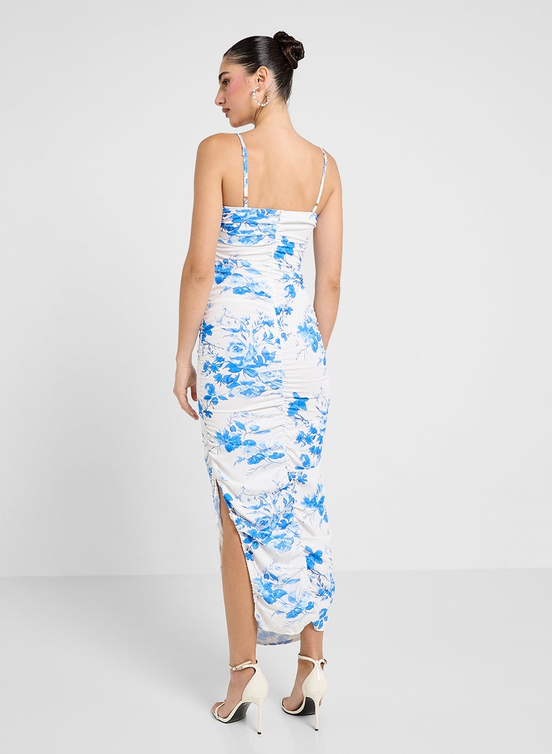 جينجر فستان بطبعة زهور - Image 2