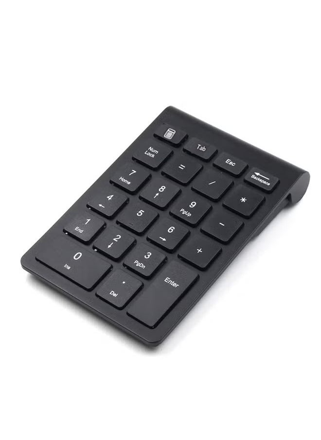 X-level 22 Keys Bluetooth Wireless Number Pad Rechargeable Mini 2.4GHz Numeric Keypad Portable Silent Financial Accounting Numeric Keypad Keyboard Extensions Efficiently Data Entry with Arrow for Laptop Desktop MacBook Pro Air iMac iPhone iPad  - Image 5