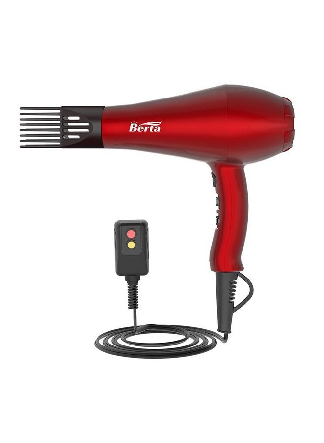 1875W Powerful Negative Ions Hair Dryer Ceramic Professional Far Infrared Blow Dryer 2 Speeds 3 Heating Settings With Diffuser Concentrator & Comb - pzsku/Z838B675F3FD8968C8DABZ/45/_/1733730301/1f6c1a44-e7b8-48fc-91d7-5b71dabdb2be