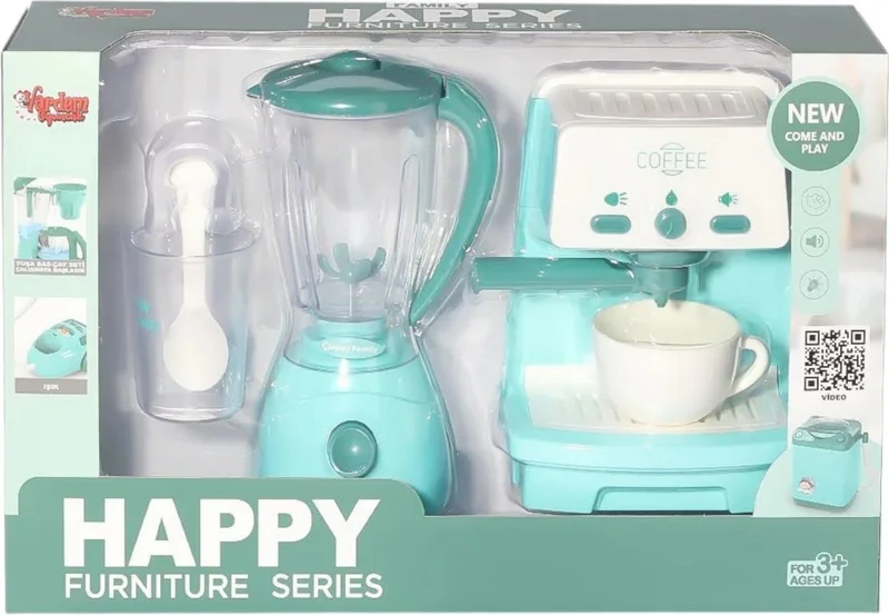 Vardem Oyuncak Vardem Toys 2 Piece Small Home Appliances Educational Toy Set