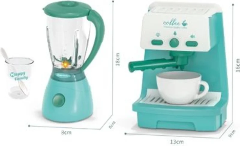 Vardem Oyuncak Vardem Toys 2 Piece Small Home Appliances Educational Toy Set