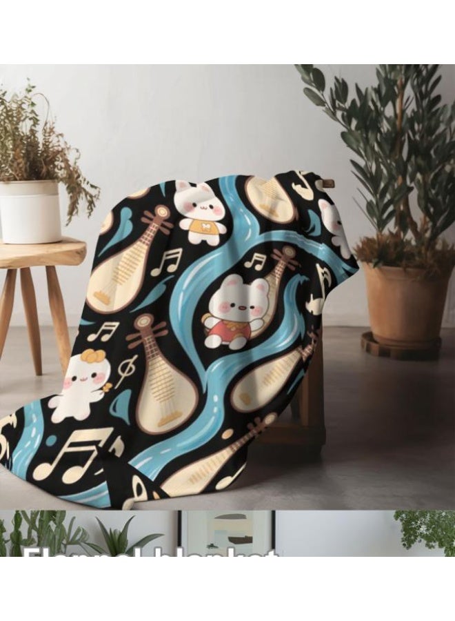 general Flannel thin blanket (warm and comfortable, suitable for sleep, gaming, dust removal and sandproof) 150cm*200cm - 390 - Image 3