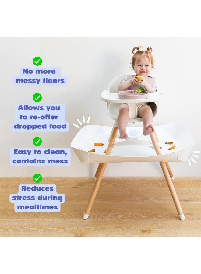CATCHY - Food Catcher - Compatible with Lalo The Chair High Chair + 11 Other High Chairs - Highchair Sold Separately - Baby & Toddler Food & Mess Catcher - Under High Chair Accessory - Image 2