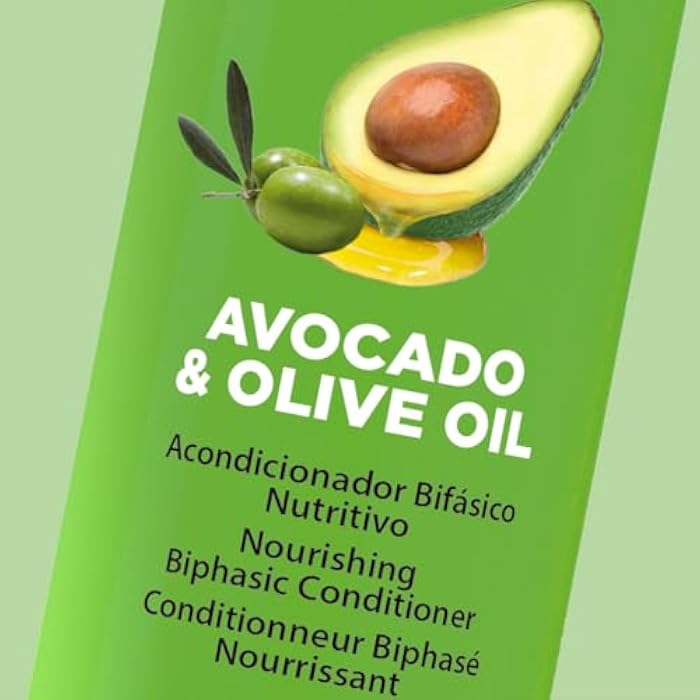 NIRVEL AVOCADO AND OLIVE OIL BIPHASE LEAVE-IN CONDITIONER TRAVEL SIZE - Image 3
